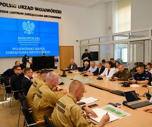 Sztab kryzysowy w Małopolsce po intensywnych burzach