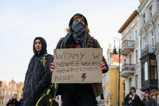 Pikieta za liberalizacją prawa aborcyjnego w Poznaniu - 7 stycznia 2024