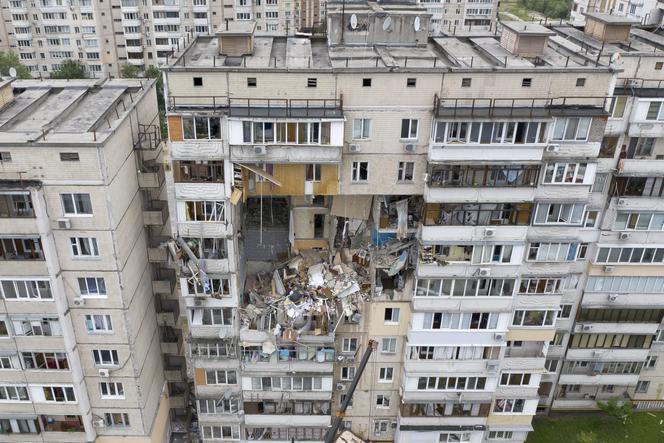 Wybuch bloku w Kijowie 