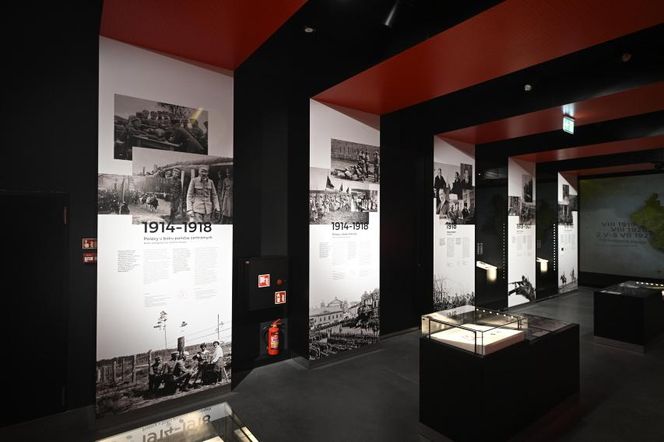 Muzeum Bitwy Warszawskiej. Pierwsze zdjęcia ze środka