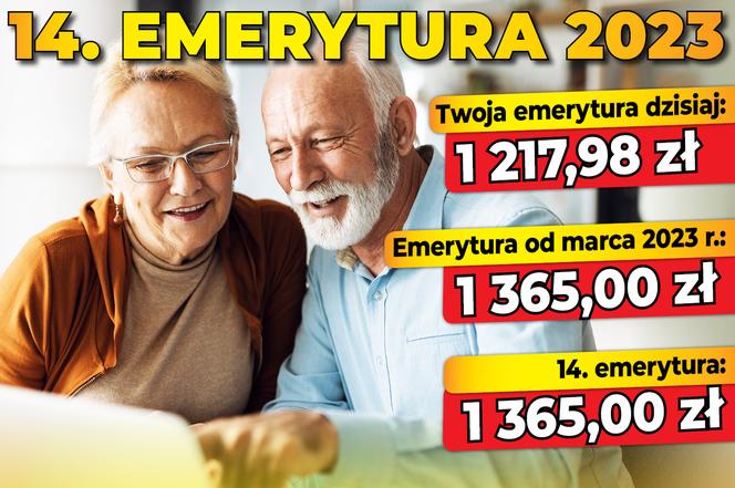 14. emerytura 2023