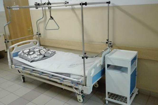 Szpitalne łóżko