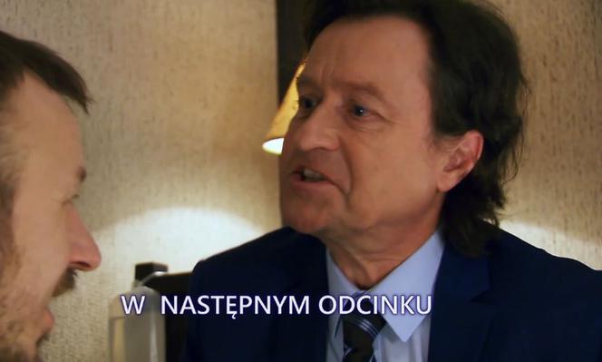 Na Wspólnej odc. 3274. Cielecki (Jacek Kawalec), Janusz Zawada (Wojciech Kałużyński)