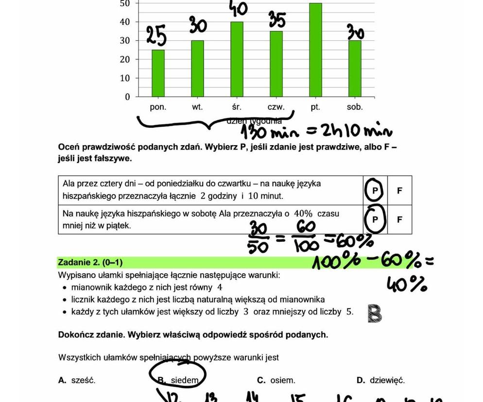 Egzamin ósmoklasisty matematyka 2024 - ODPOWIEDZI i gotowe rozwiązania [15.05.2024]