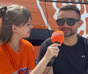 Wakacyjny patrol Eska Summer City na olsztyńskiej Plaży Miejskiej