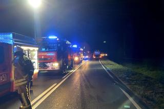 Autobus wpadł do rowu! Siedem osób poszkodowanych