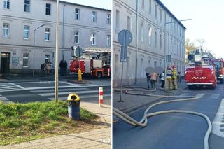 Ewakuowali 12 osób, w tym troje dzieci. Jego już nie zdążyli! Śmiertelny pożar w Inowrocławiu