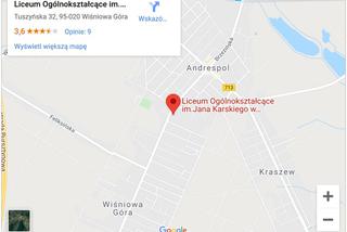 Liceum Ogólnokształcące im.Jana Karskiego w Wiśniowej Górze