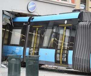 Tramwaj wjechał w sklep w Oslo. Są ranni