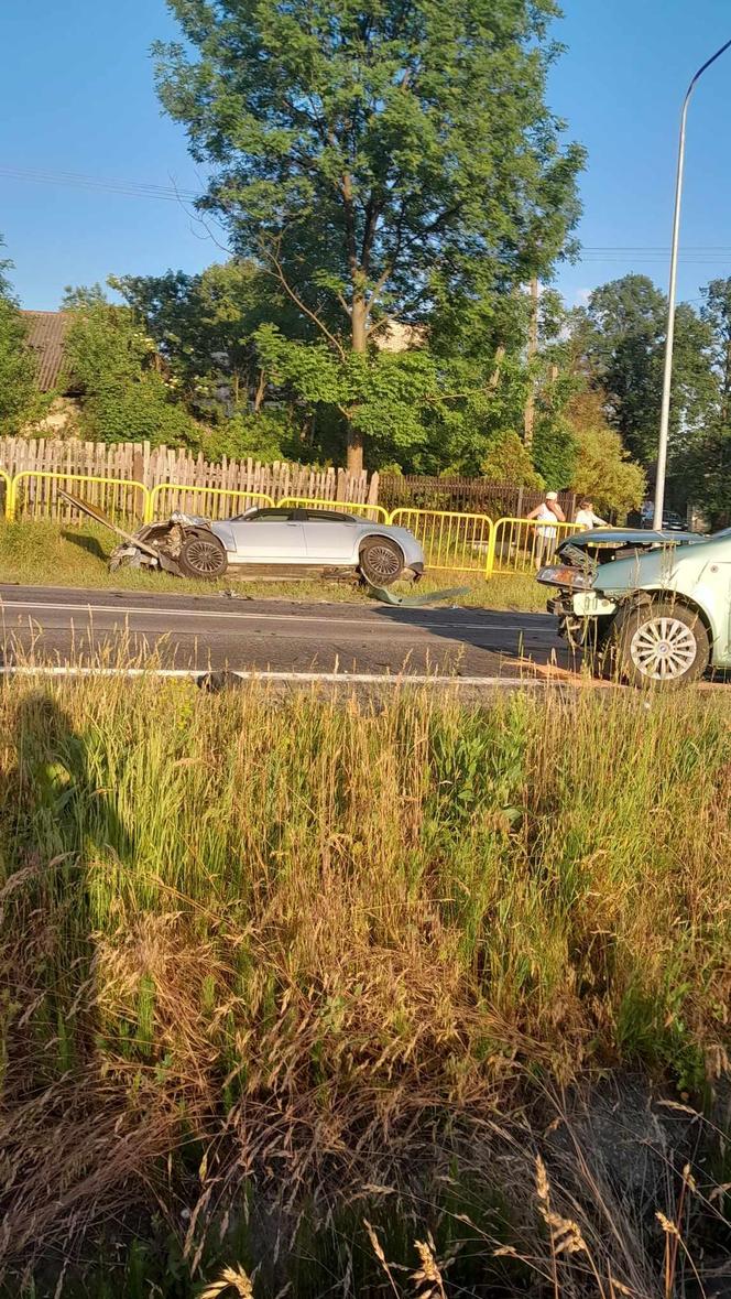 Wypadkowy wtorek! Zderzenie dwóch aut w Lubieni. Jedna osoba poszkodowana