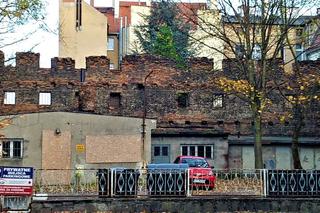 Tajemniczy mur w centrum Szczecina