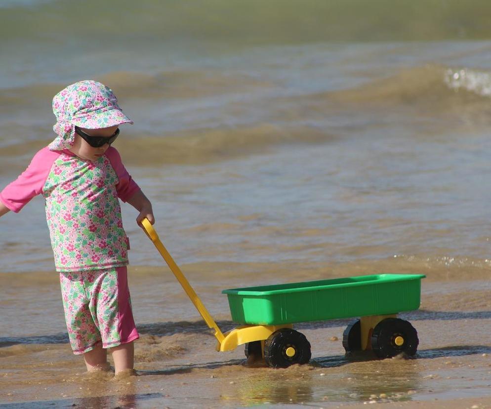 Na plaży