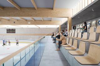 Hala lodowa w Oświęcimiu projektu M.O.C.  Architekci