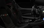 Tesla Roadster - wnętrze samochodu