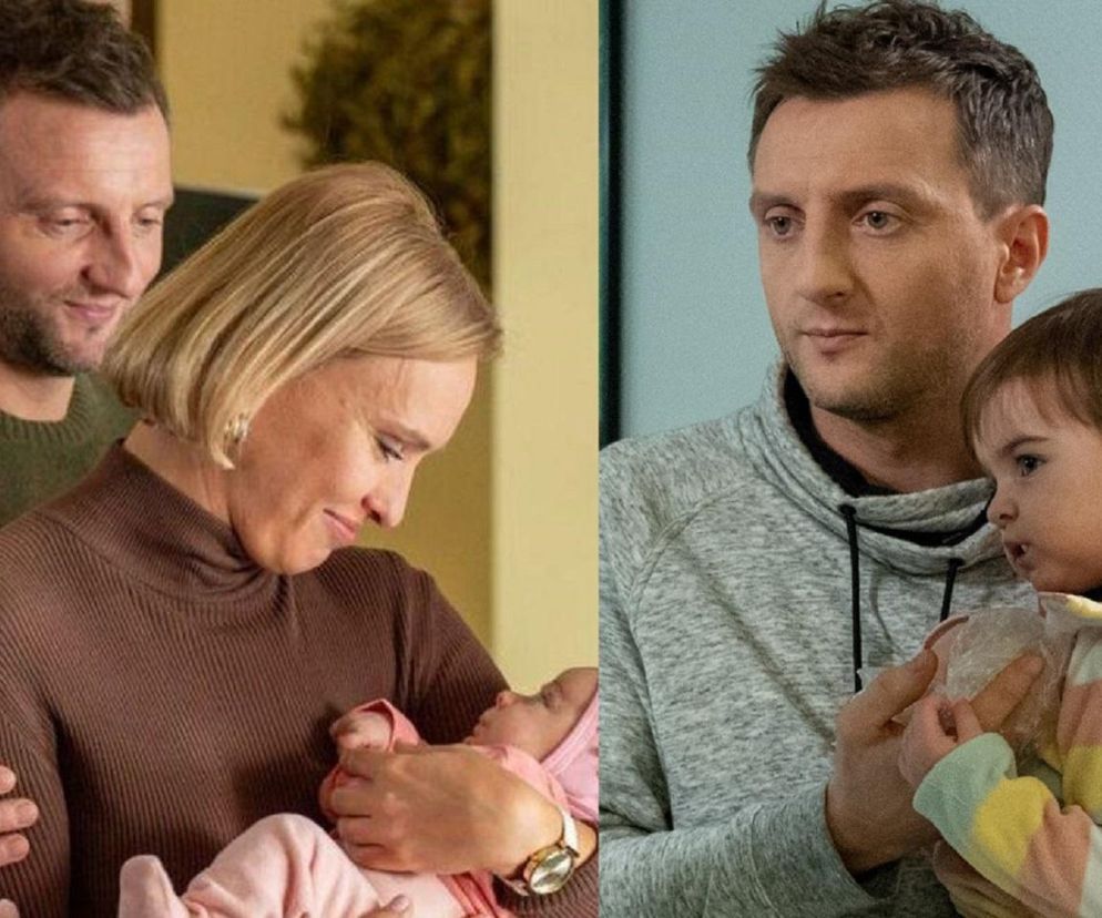 M jak miłość. Dorota i Bartek będą mieli dziecko w nowym sezonie? Dalsze losy jego córki nie są jeszcze przesądzone - ZDJĘCIA