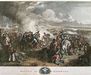 Bitwa pod Waterloo. Belgia. 18 czerwca 1815