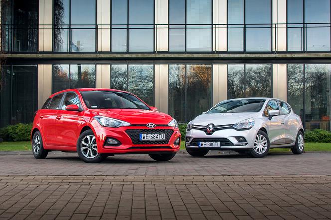 TEST porównawczy - Renault Clio 1.5 dCi 75 KM Alize vs. Hyundai i20 1.2 MPI 84 KM Launch: dobry i lepszy