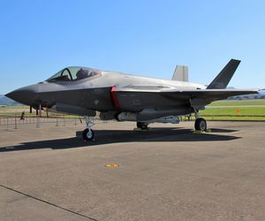  Amerykański F-35A Lightning II. Sacheon Air Show 2024