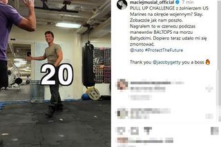 Maciej Musiał przypakował