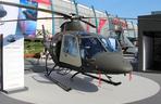 Lekki śmigłowiec AW109  na MSPO 2024