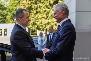 Karol Nawrocki na Litwie