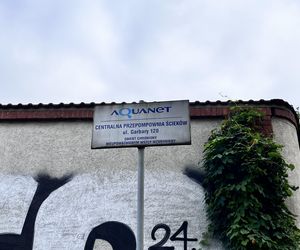 Stara przepompownia Aquanet
