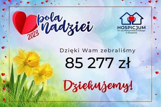Akcja „Pola nadziei” w Koszalinie – 85 tys. złotych dla hospicjum