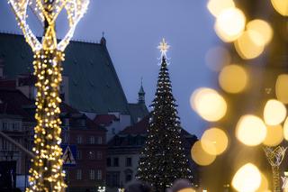 Świąteczna iluminacja Warszawy 2016/2017