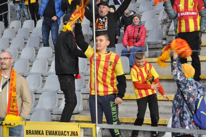 Korona Kielce - Jagiellonia Białystok. Żółto-czerwone derby w obiektywie