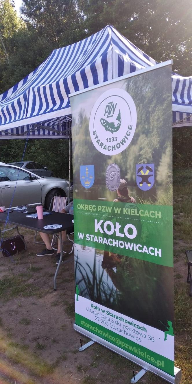 Ponad 200 metrów sieci kłusowniczej wyciągneli z zalewu Pasternik w Starachowicach