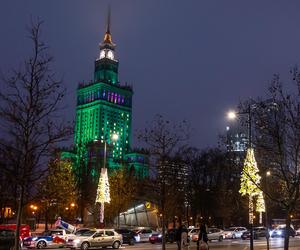 Iluminacja świąteczna 2023 w Warszawie - zdjęcia