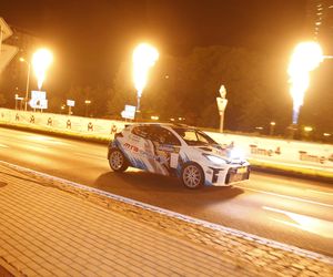 Rajd Śląska 2025. Nocny odcinek specjalny ulicami Katowic