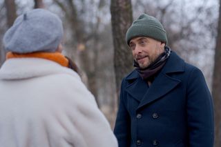 Przyjaciółki 25 sezon, odc. 302. Dorotka (Agnieszka Sienkiewicz-Gauer), Sławek (Kacper Kuszewski)