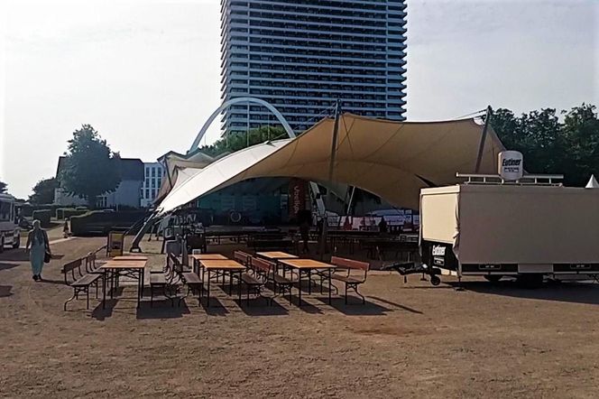 Amfiteatr w Travemünde przypomina Teatr Letni w Szczecinie