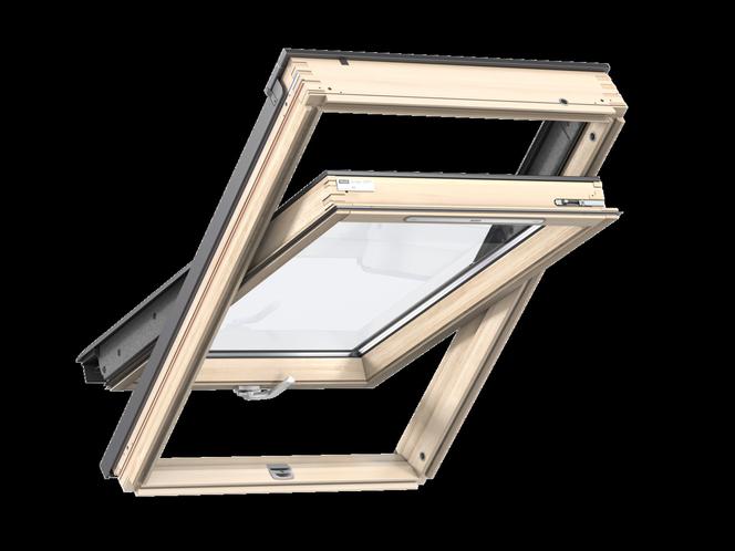 Okna dachowe VELUX Standard Plus: okna drewniane GLL B dolne otwieranie
