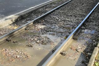 Torowisko na al. Waszyngtona jest w krytycznym stanie. Tramwajarze odkładają remont