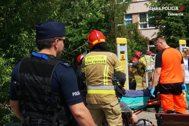 Strzelanina w Zawierciu. Ćwiczenia policji i medyków [ZDJĘCIA]