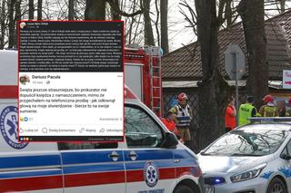 Tragedia w Rabce-Zdroju. Policjant reaguje na kontrowersyjny wpis księdza. Dla niego nie liczył się płaczący ojciec tylko jego czary