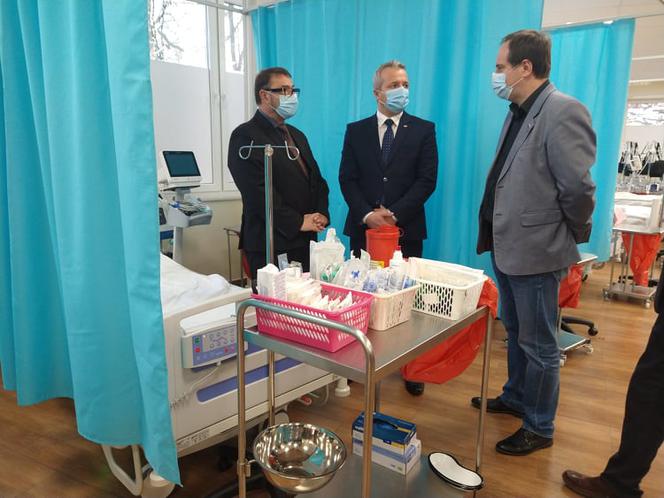 Szpital tymczasowy w Ciechocinku ponownie otwarty