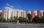 Blok przy ul. Sonaty 6 na Mokotowie, w którym żył Beksiński