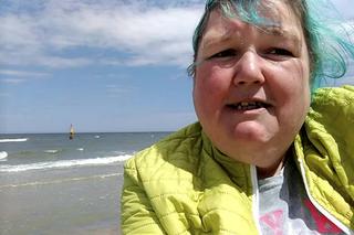 Gosia wróciła na plażę w Stegnie. O k***a, Morze Bałtyckie!