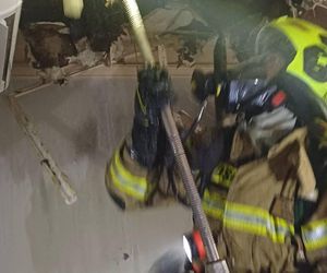 Pożar hotelu Senator w Starachowicach