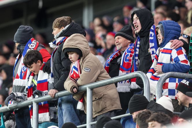 Mecz Górnik Zabrze – Motor Lublin. Zdjęcia kibiców