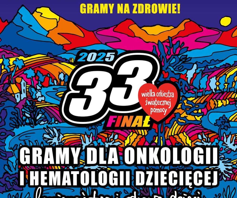 33. finał Wielkiej Orkiestry Świątecznej Pomocy