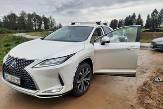 Akcja policji koło Łomży