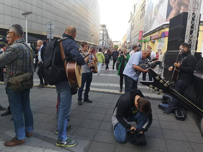 "Layla na 1000 gitar"! W Katowicach uczcili rocznicę koncertu Erica Claptona