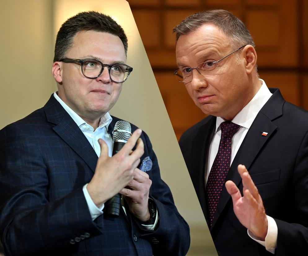 Szymon Hołownia, Andrzej Duda