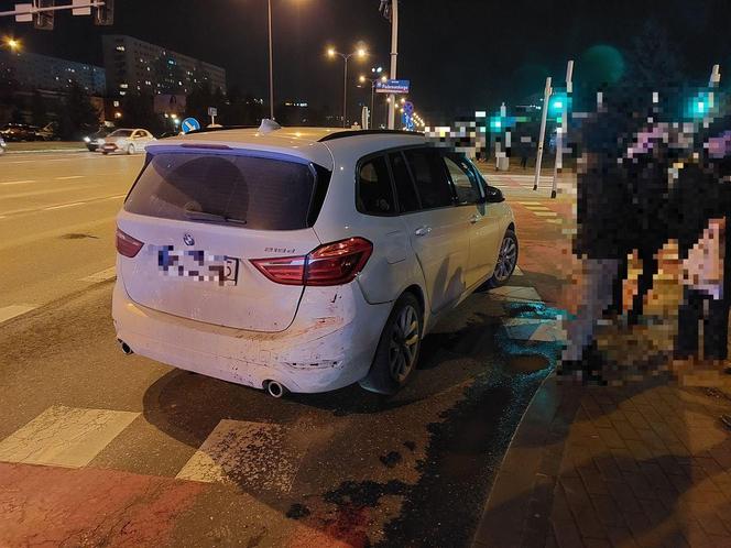 Gigantyczny karambol z udziałem 15 osób w Rzeszowie, Kobieta wjechała w przechodniów!