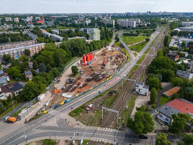 Na Retkini powstaje komora startowa tunelu KDP pod Łodzią