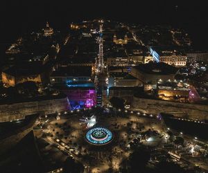 Malta - festiwal Notte Bianca.